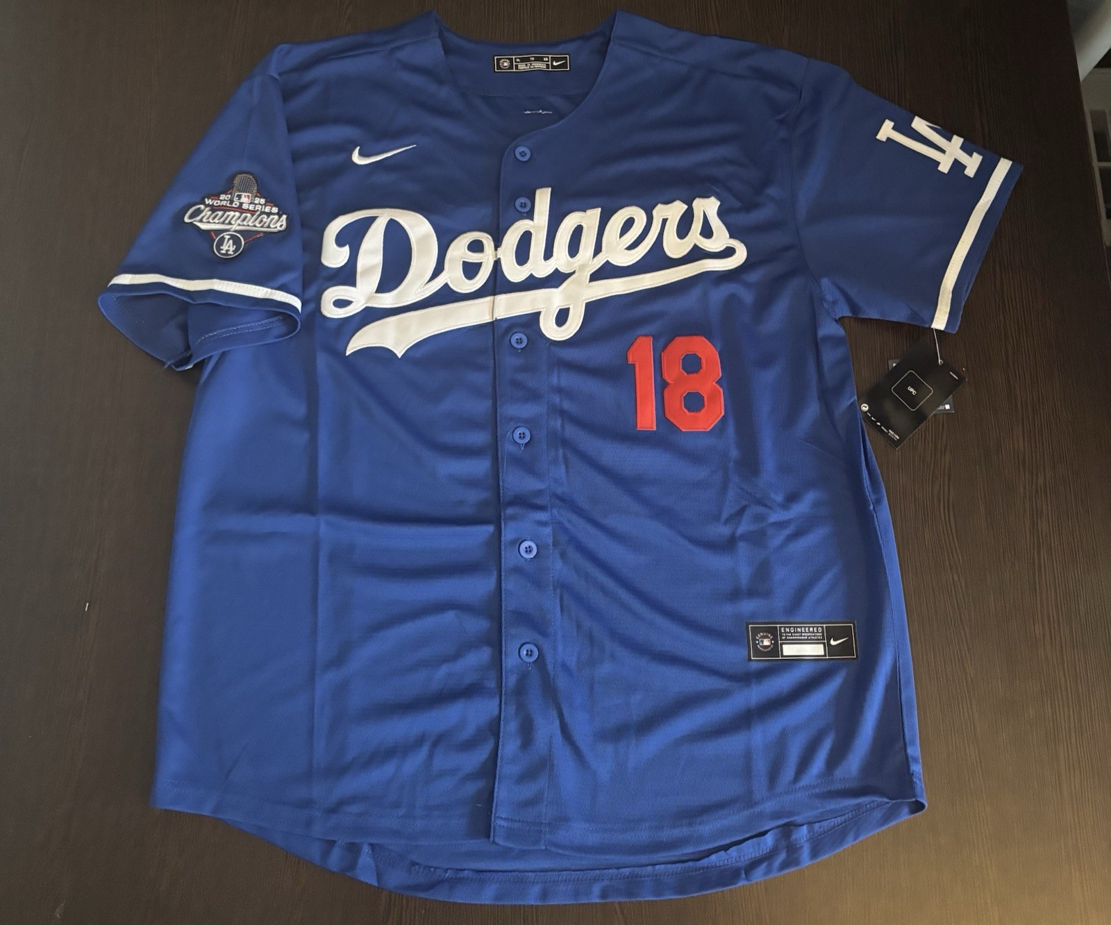NEW Ohtani/Yamamoto Dodgers 2025 World Series Jersey! SHIPS SAME DAY!