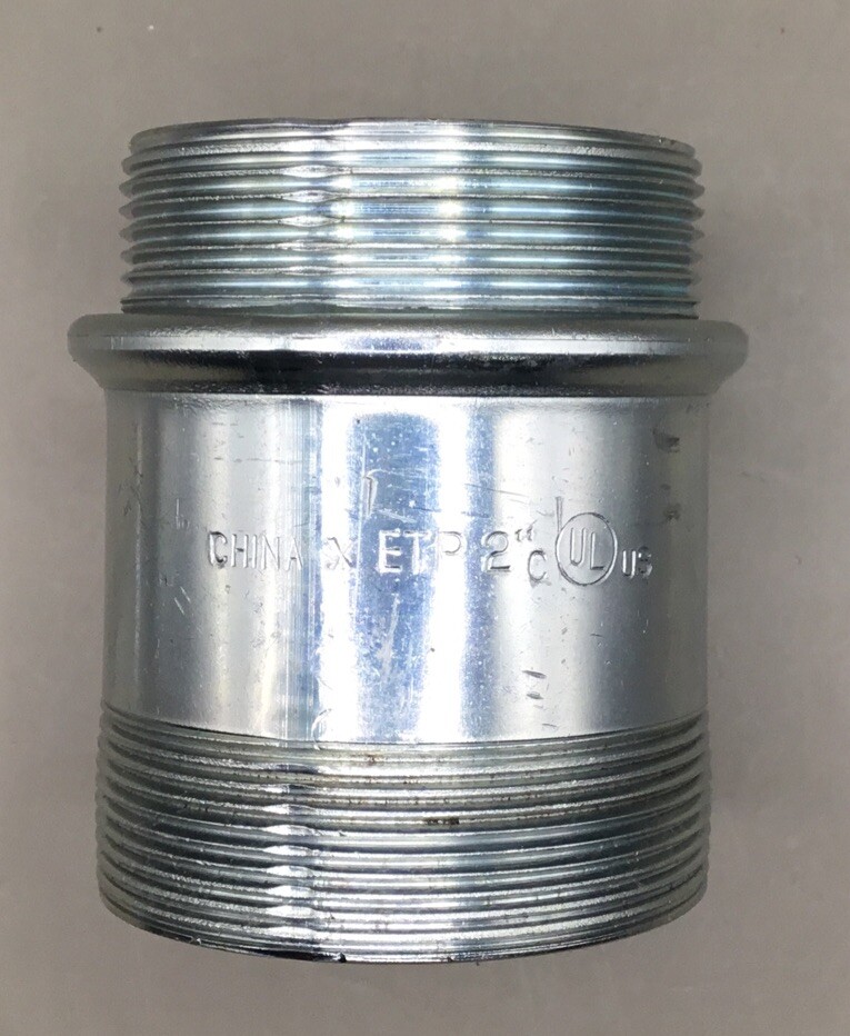 ETP 2” C U6 CONDUIT FITTING SCREW FITTING COMPRESSION CONNECTOR