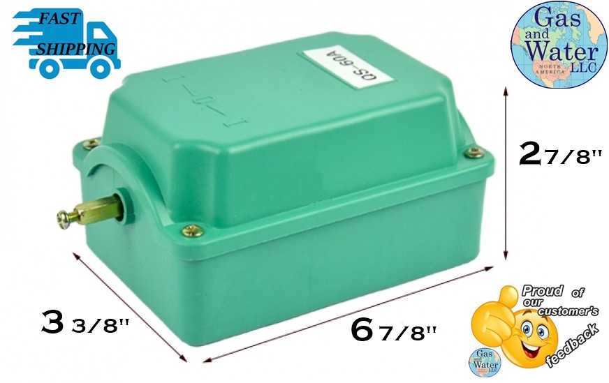 Drum Switch Forward Off Reverse Motor Control RainProof 60A Machinery Control