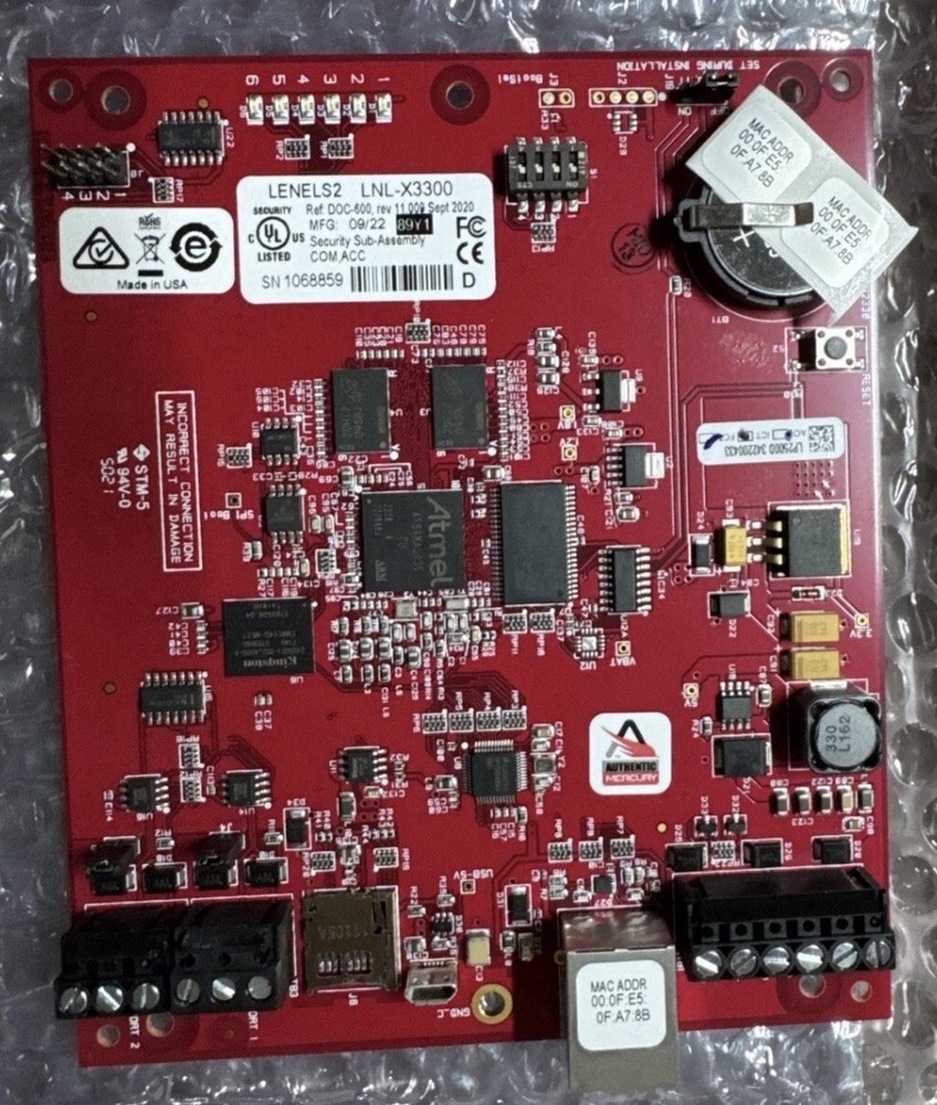 NEW Lenel LNL-X3300 Intelligent System Controller Access Control Boards