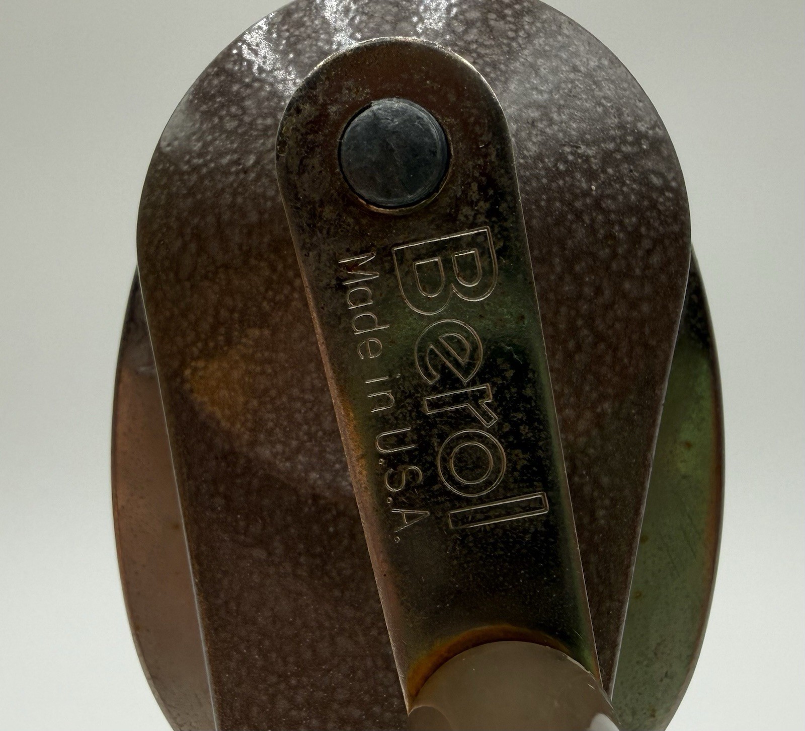 Vtg Berol Giant APSCO 6 Hole Pencil Sharpener Wall Mount Mid-Century USA