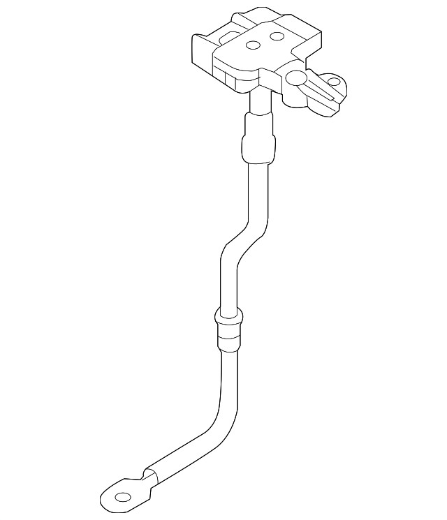 Genuine Audi Negative Cable 8S0-915-181-C