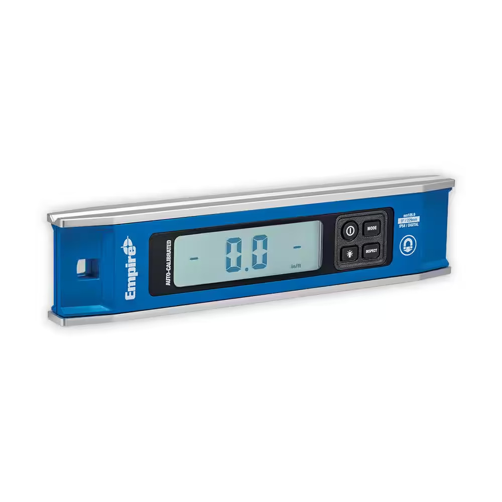 9 In. Magnetic Digital Torpedo Level
