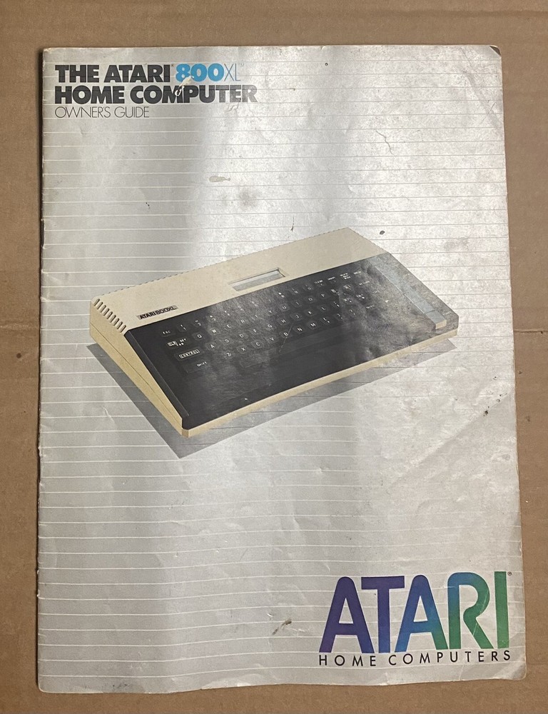Atari 800XL Keyboard + 1050 Drive + 1027 Printer Untested (see Description)