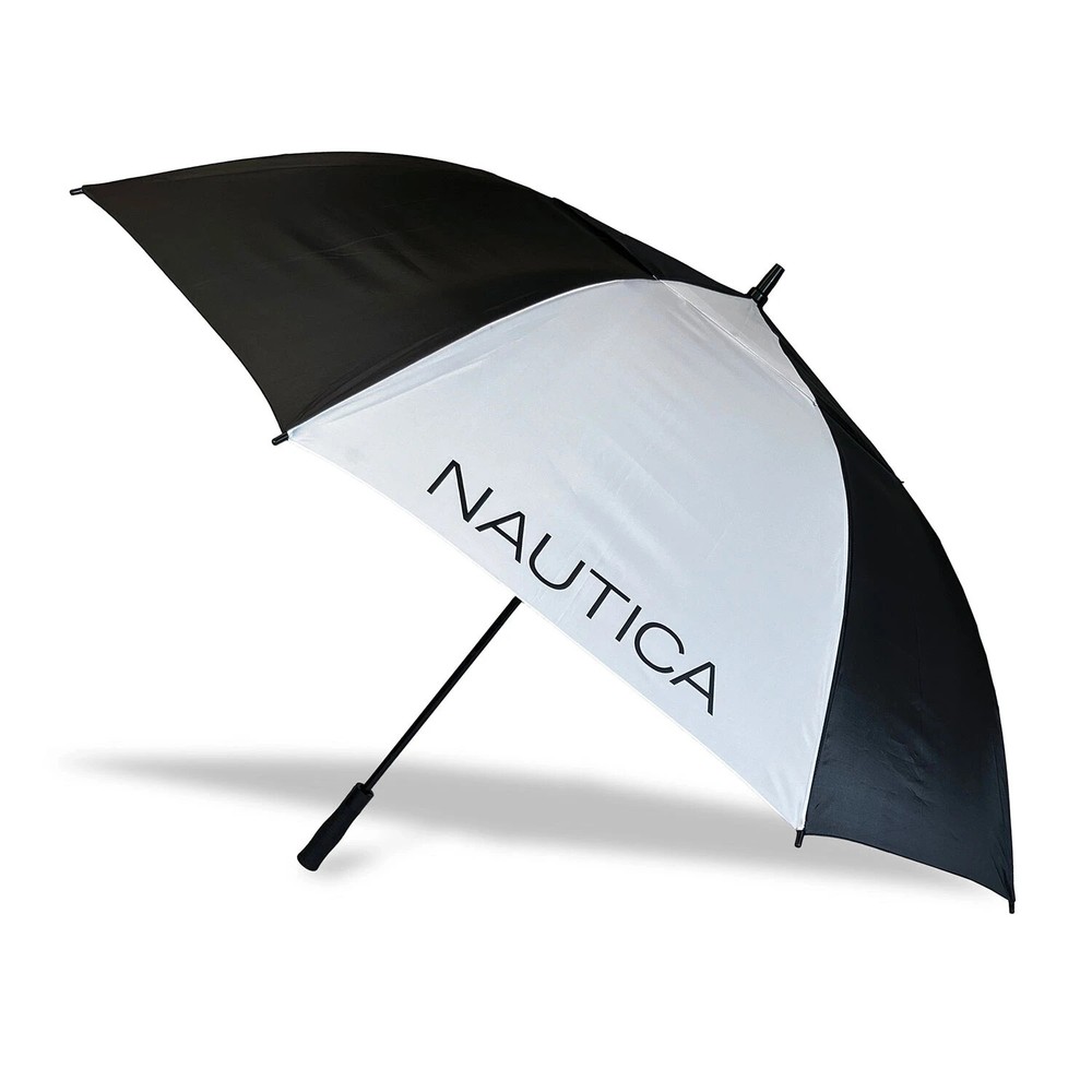 Nautica 2 pk Golf Umbrella Set - Black/White