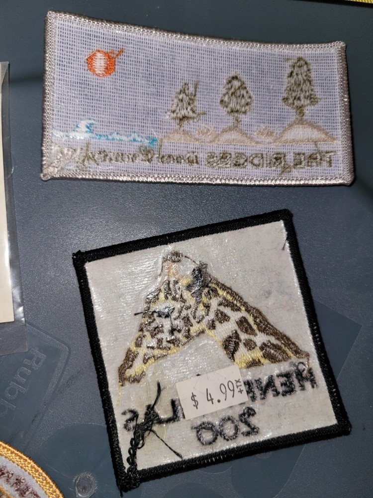 6 Patches And 1 Magnet Leather Ely,...