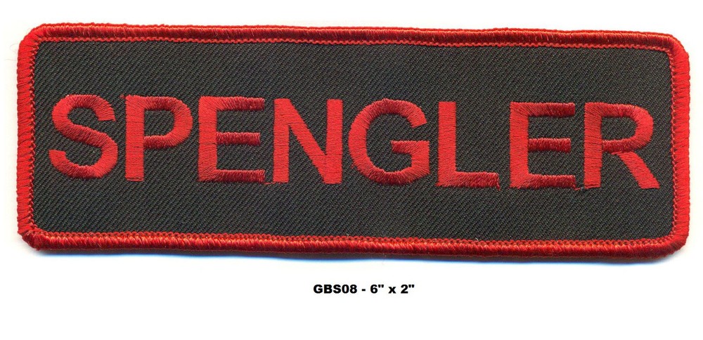 "SPENGLER" NAMETAPE - GBS08