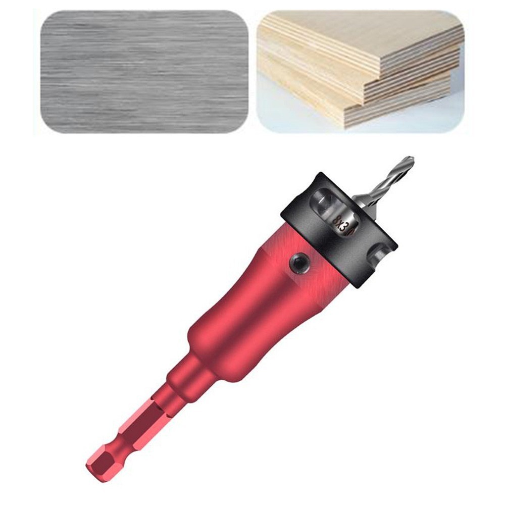 Depth Adjustable Drill Set for Enhanced Accuracy in For Metal Projects