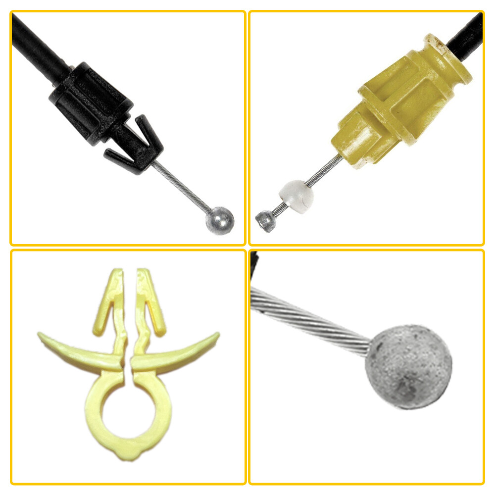 Door Latch Cables LH+RH Front For 2007-2013 Chevy Silverado 1500 2500 HD 3500 HD