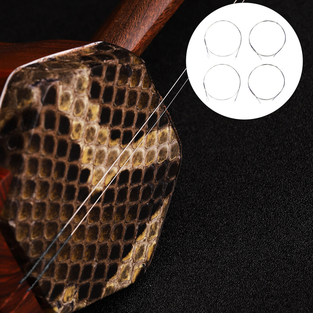4 Pcs Erhu Strings Replacement Professional Smooth Transition