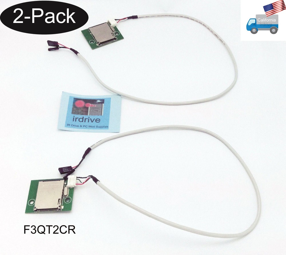 2-Pack New Internal Memory Card Reader Drive for Micro ATX HTPC mini ITX PC case