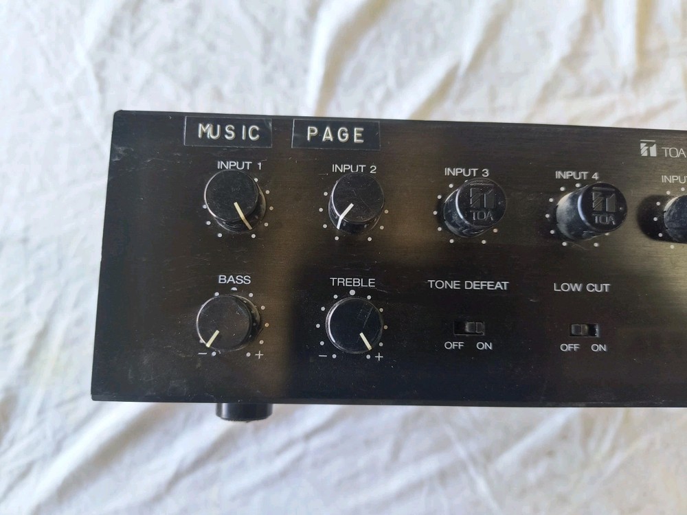 TOA A-912MK2 70 VOLT AMPLIFIER