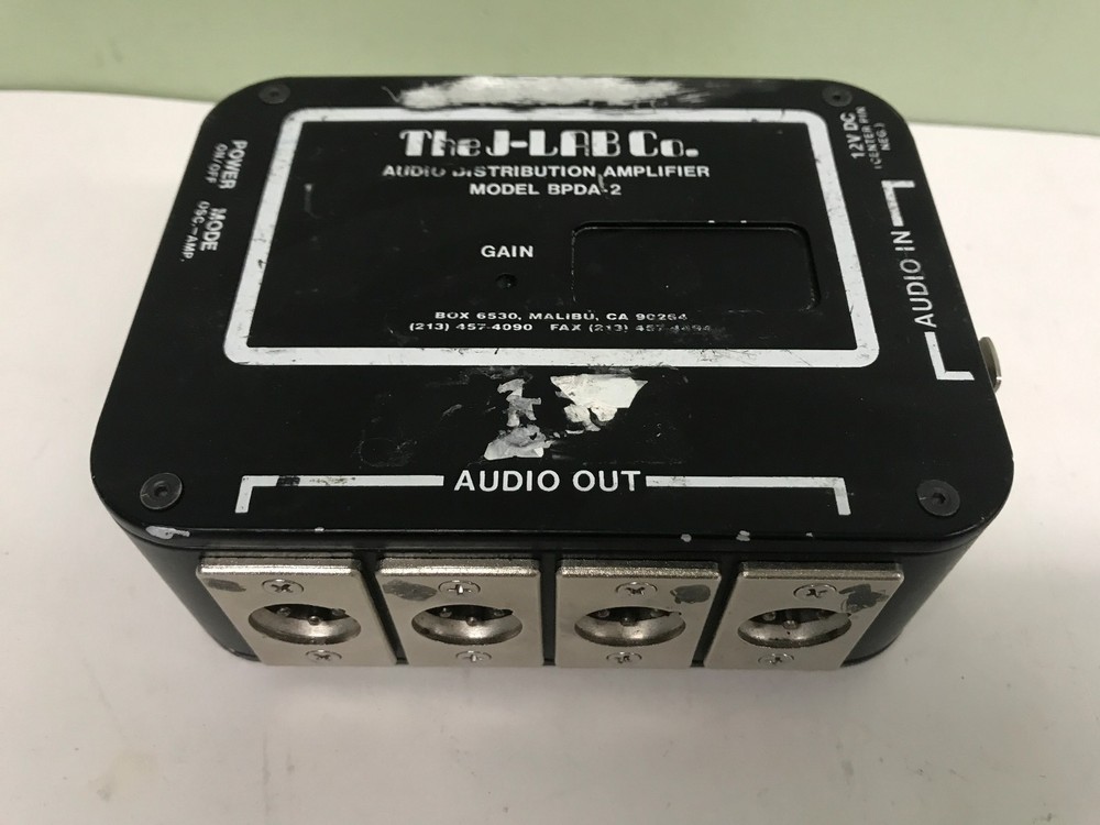 The J-Lab Co Audio Distribution Amplifier BPDA-2