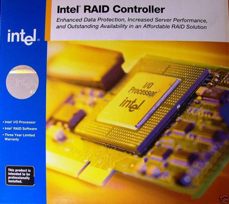 Intel SRCZCR Low Profile U160/U320 SCSI Raid Controller