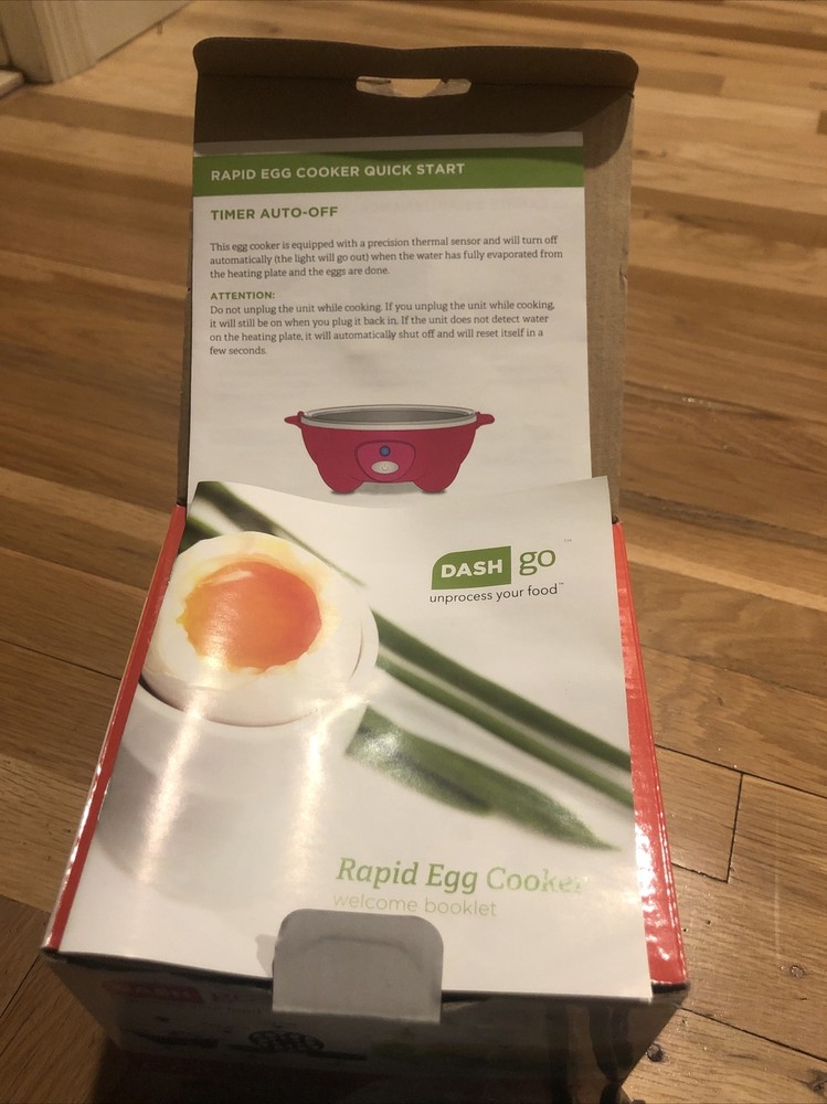 DASH Go Rapid Egg Cooker, Black