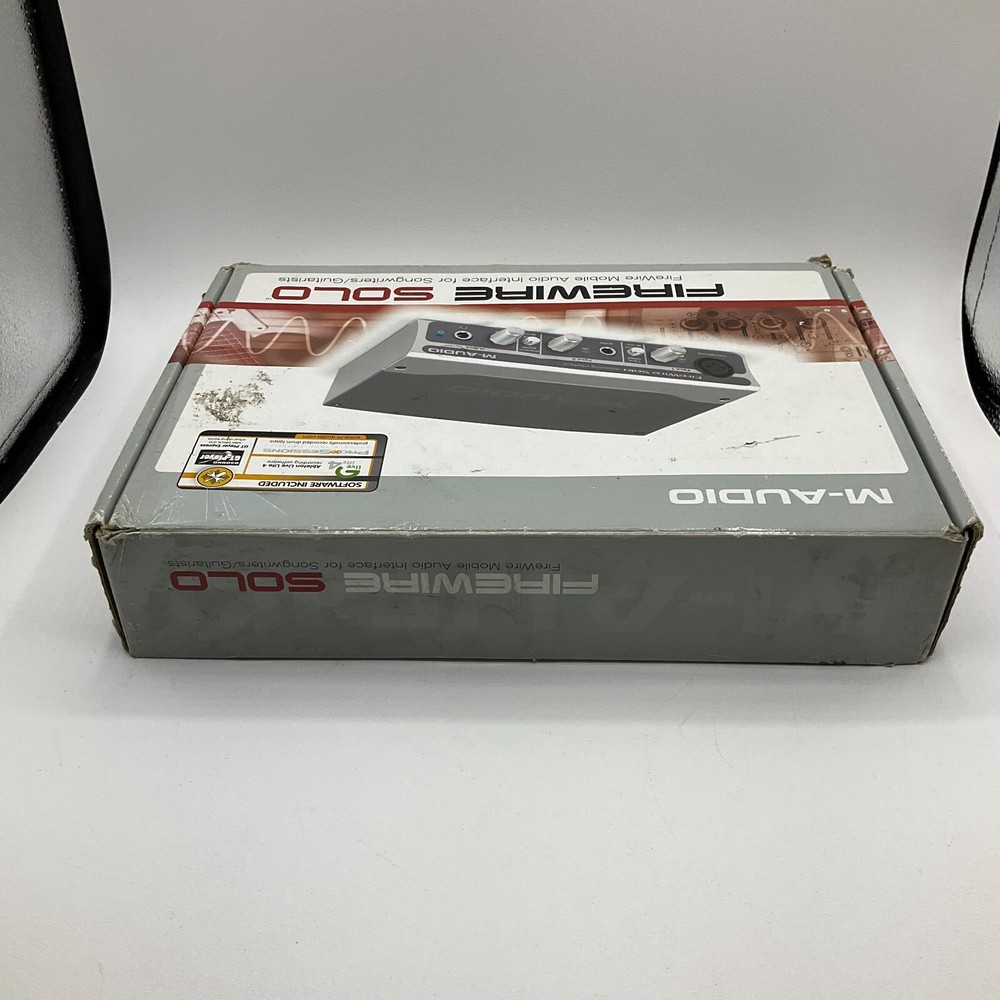 M-Audio FireWire Solo Recording Interface with Cords
