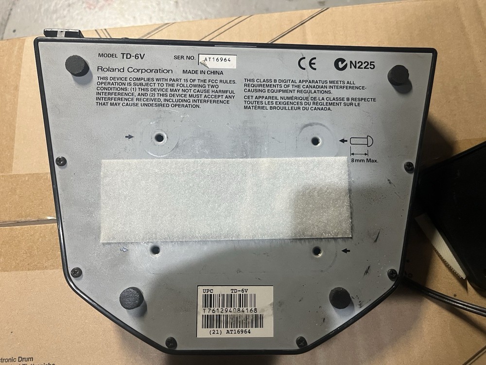 Roland TD-6V Electronic V-Drum Sound Module