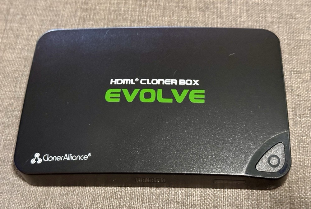 ClonerAlliance Evolve HDMI Cloner Streaming 1080p, USB Storage, Remote, Cables