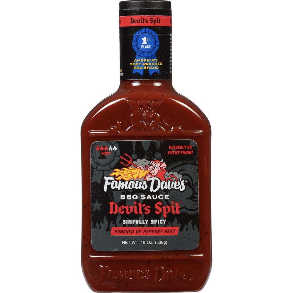 - 4 Pck, Devil'S Spit BBQ Sauce (76 Oz.)