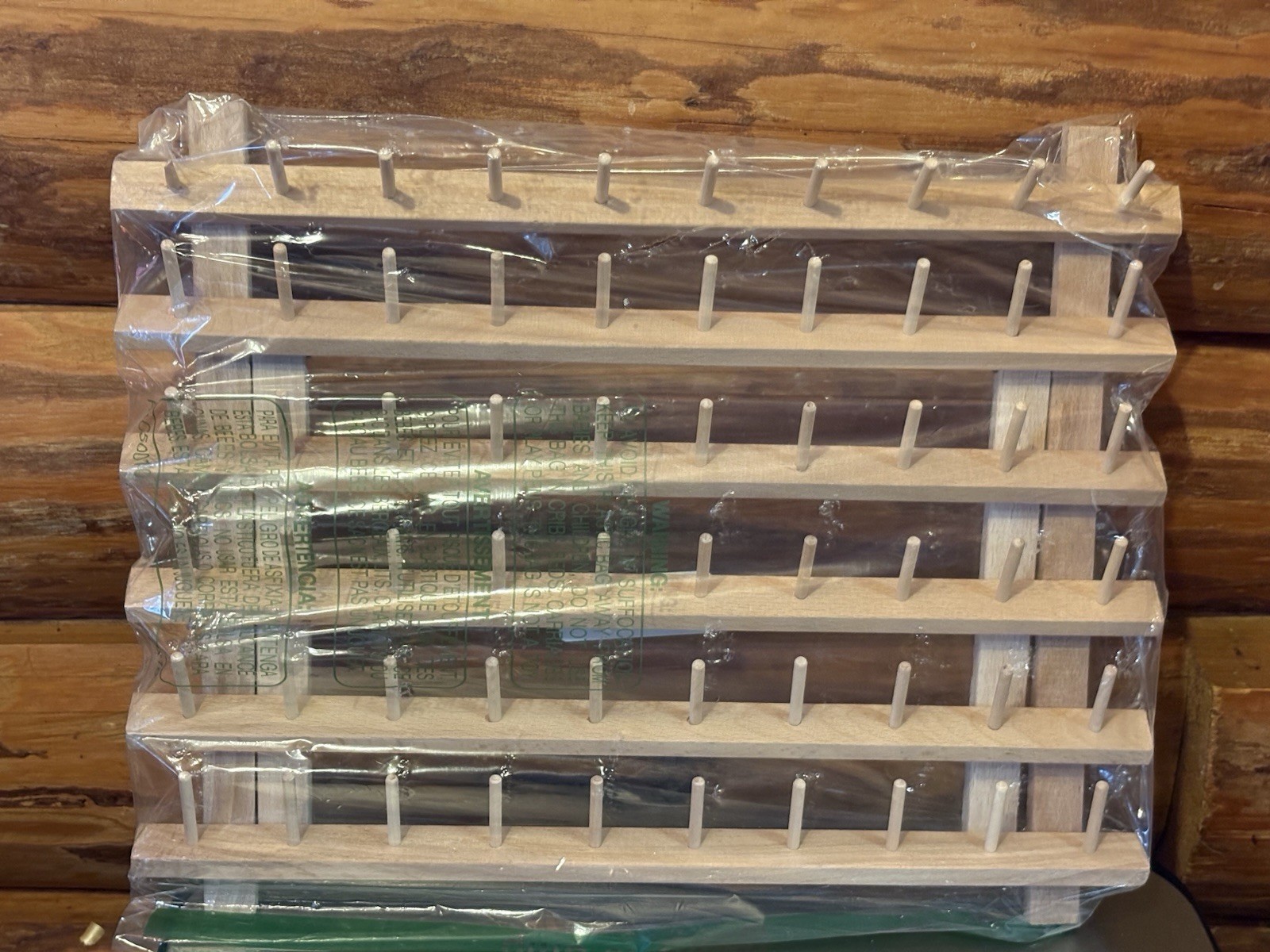 60 Spool Prym Consumer Inc USA Thread Holder Rack Stand Or Wall Hang, Sewing