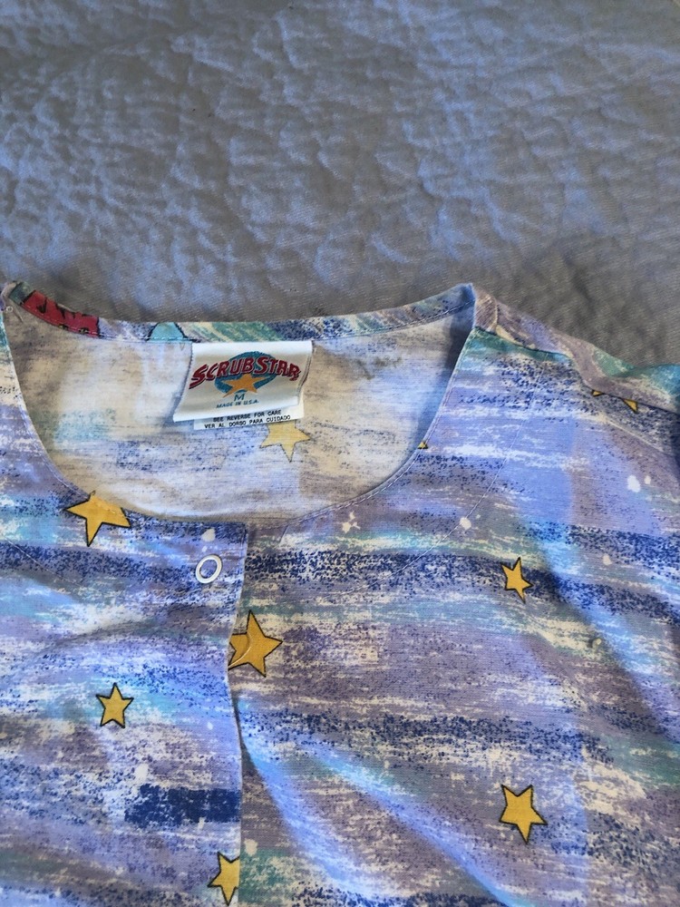 Woman’s Scrubstar Medium Long Sleeve Work Top