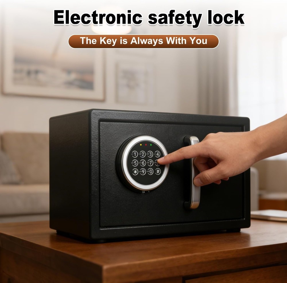 Electronic Safe Lock Replacement Gun Safe Swing Bolt Lock with 4 Pin Cable