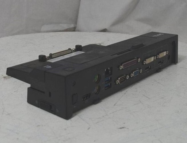 Dell E-Port Plus II PR02X 035RXK Laptop Docking Station SEE NOTES