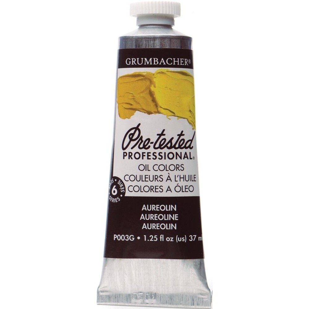 Grumbacher Pre-Tested Oil Paint Aureolin