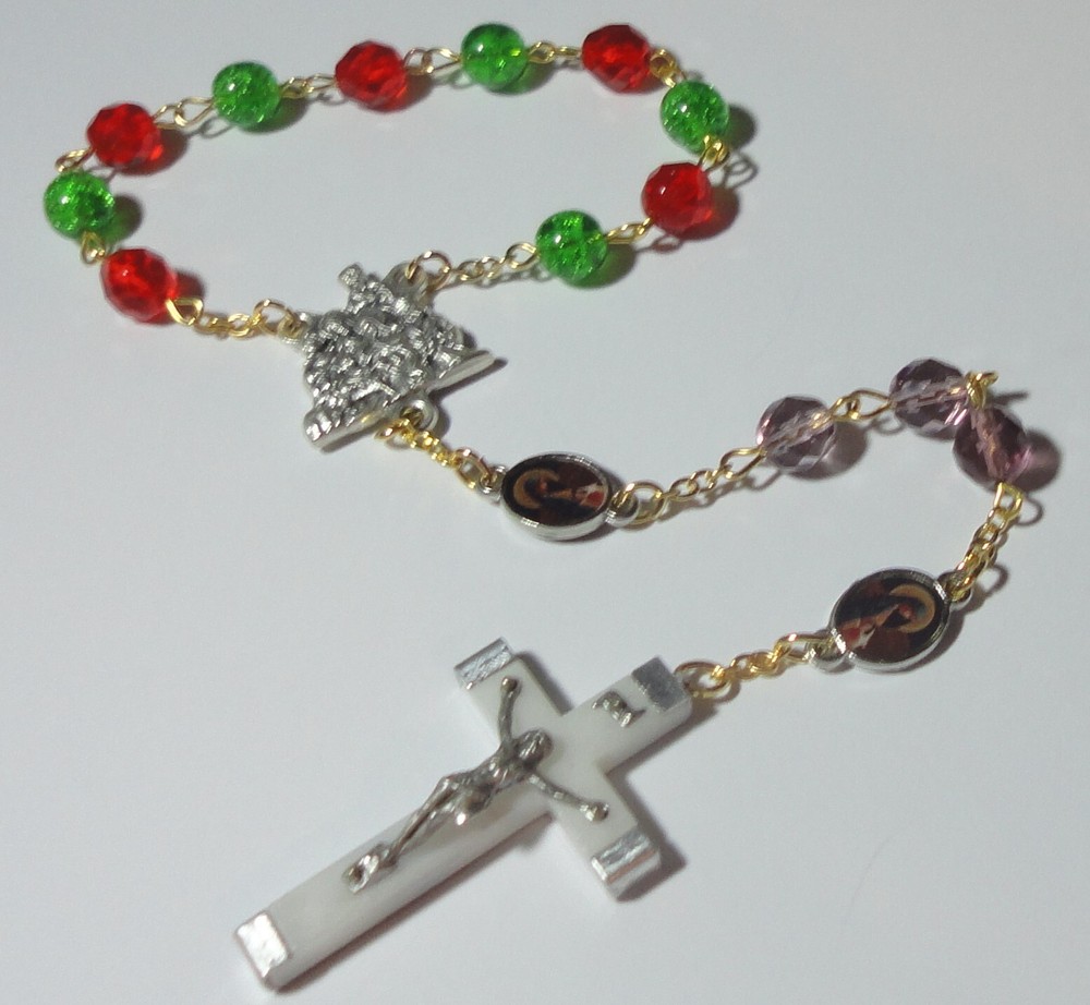 Advent and Christmas Nativity Single Decade Rosary - Handmade in the USA