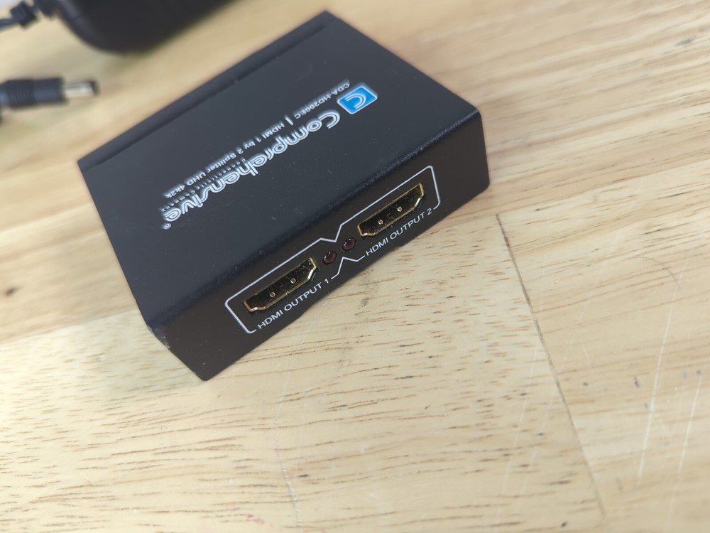 Comprehensive 1x2 HDMI UHD 4K Splitter #CDA-HD200EC
