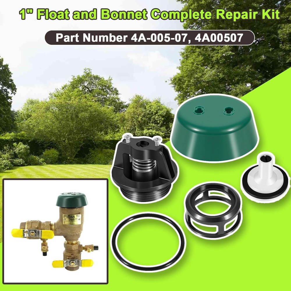 1" Float and Bonnet Complete Repair Kit 4A00507 for Apollo Backflow Preventer