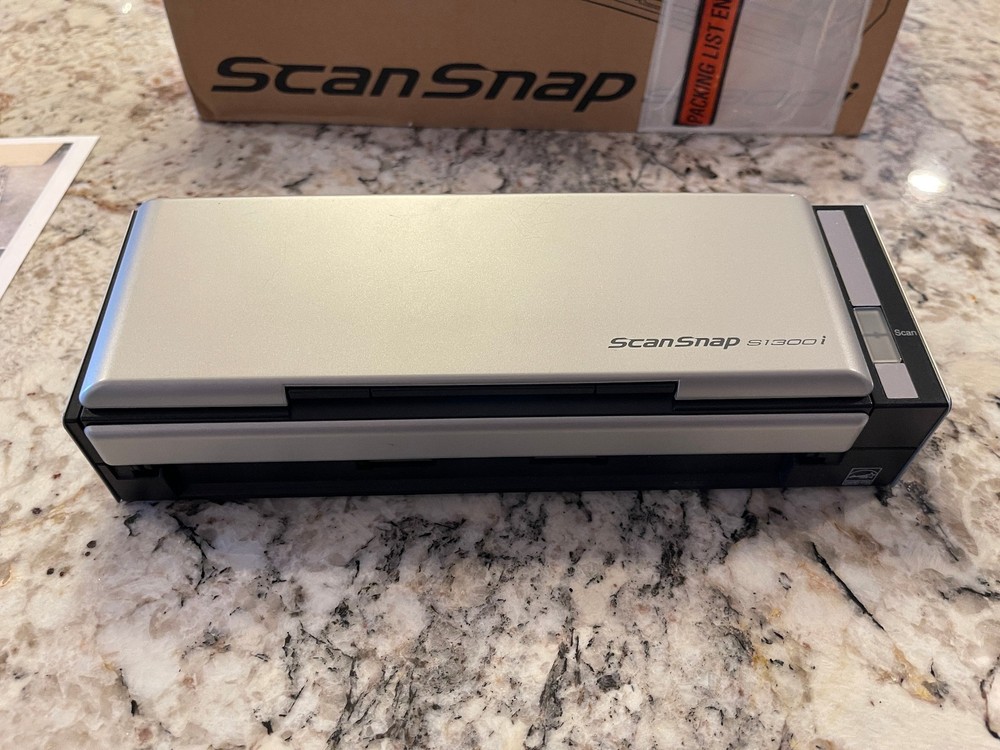 Fujitsu S1300i ScanSnap scan snap Document Scanner New Open Box Unused