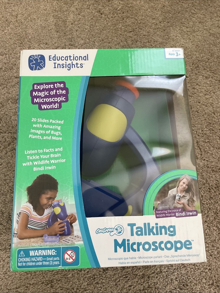 Microscope KidEducational Insights GeoSafari Jr. Talks Featuring Bindi Irwin