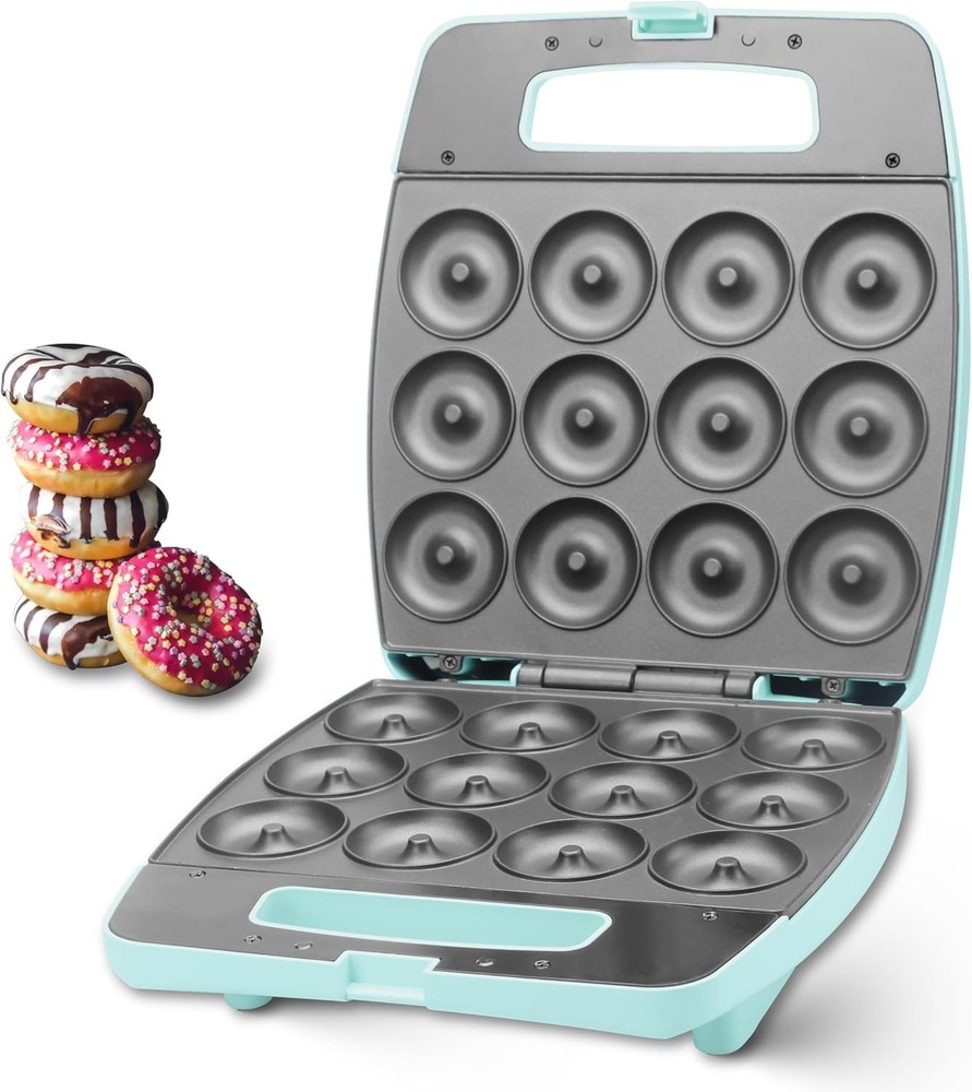 Mini Donut Maker Machine, Bake 12 Mini Doughnuts, Maquina Para Hacer Donas, P...