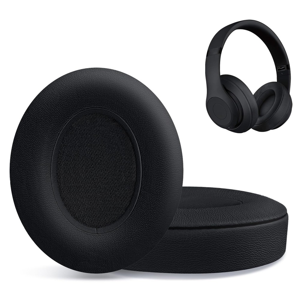 Replacement Ear Pads for Beats Studio 2 & 3 Wired & Wireless Black