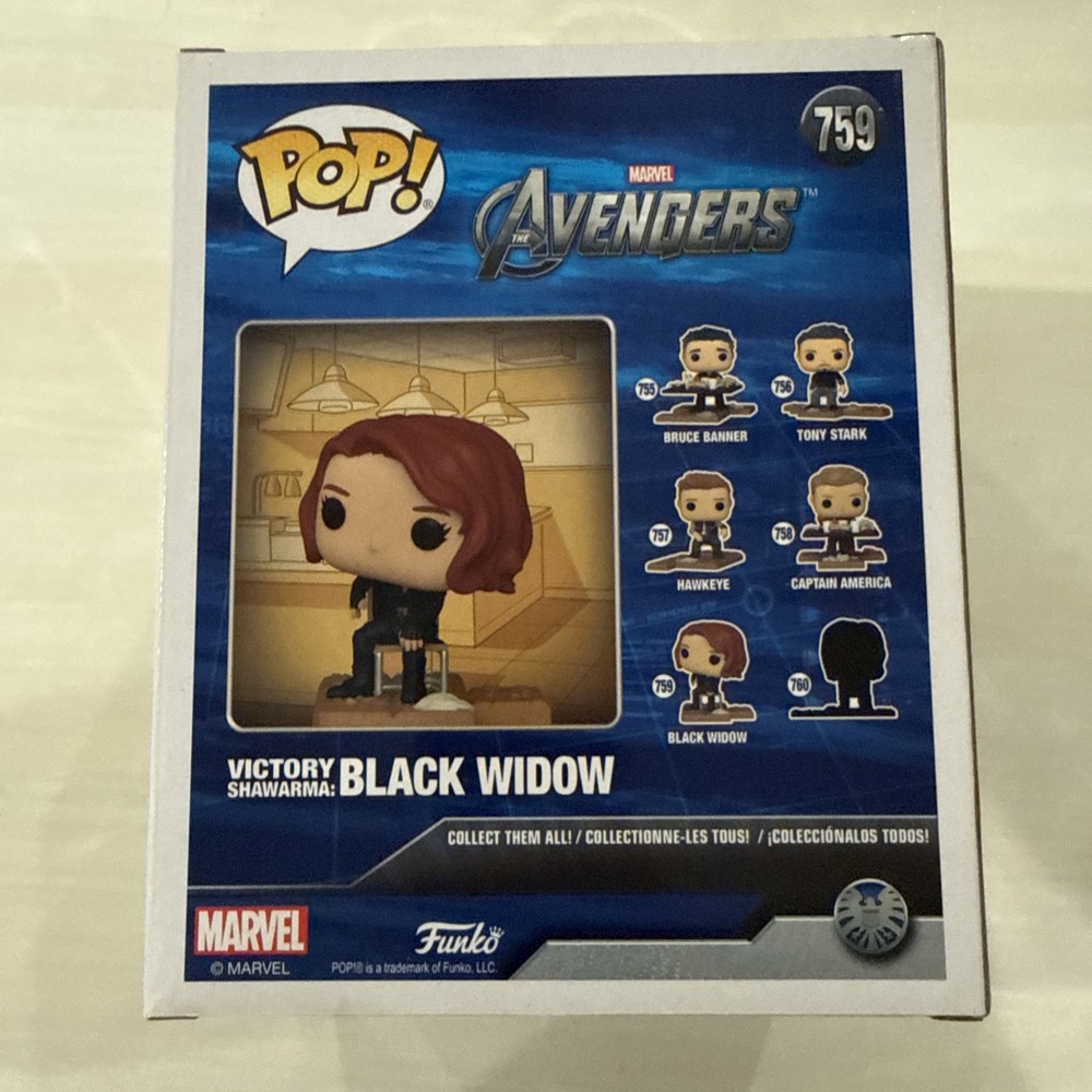 Funko Pop! Deluxe: Marvel - Victory Shawarma: Black Widow - Amazon