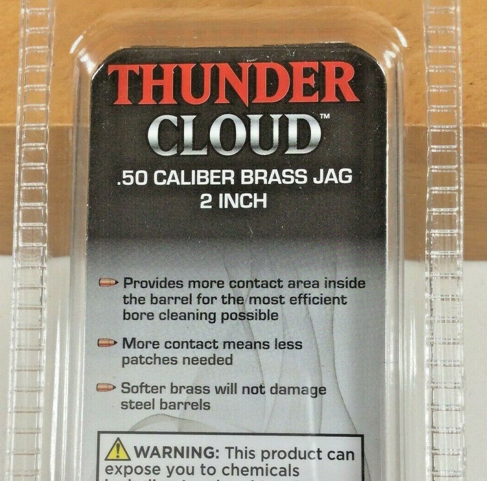 NEW ALLEN Thunder Cloud # 87135A Muzzleloader .50 Cal Brass Jag 10-32 2”