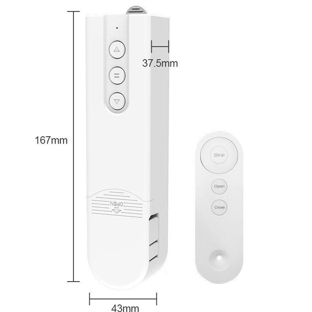 Tuya Smart Automatic Roller Blind Shade Shutter Drive Motor WIFI App Control USA