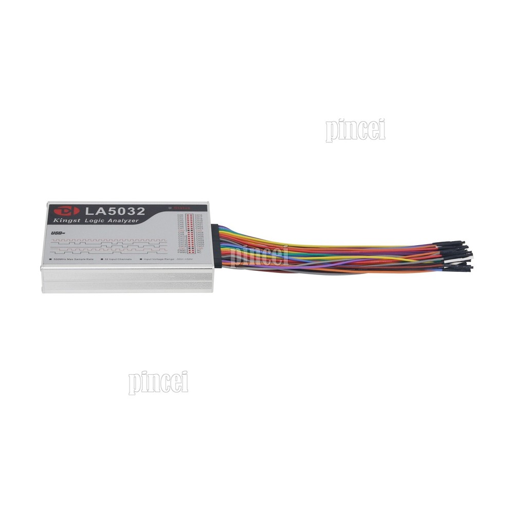 USB Logic Analyzer 32 Channel 500MHz Sample Rate 80MHz Bandwidth LA5032