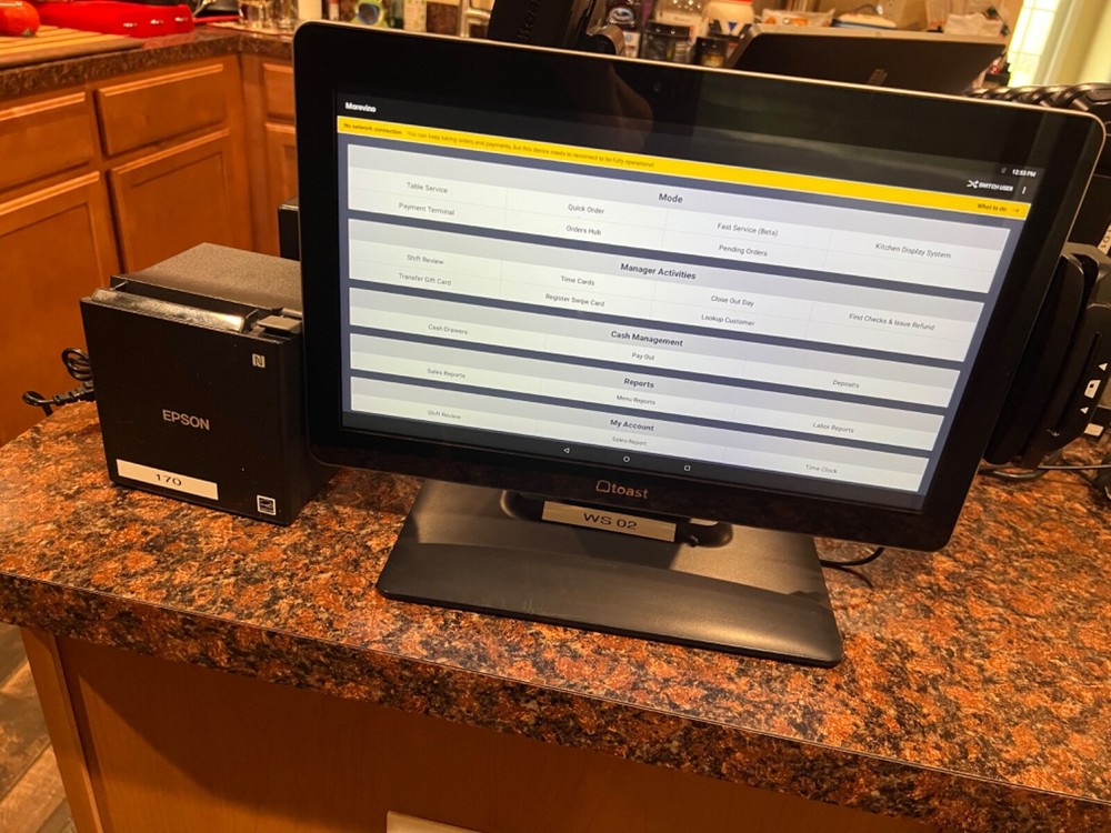 Restaurant Toast POS system 2020