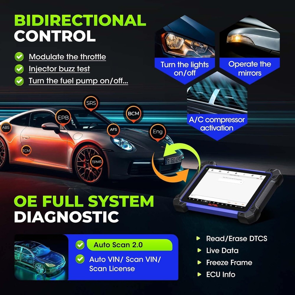 2025 Autel MaxiIM IM608 PRO II Kits IMMO Key Programming Diagnostic Scanner Tool