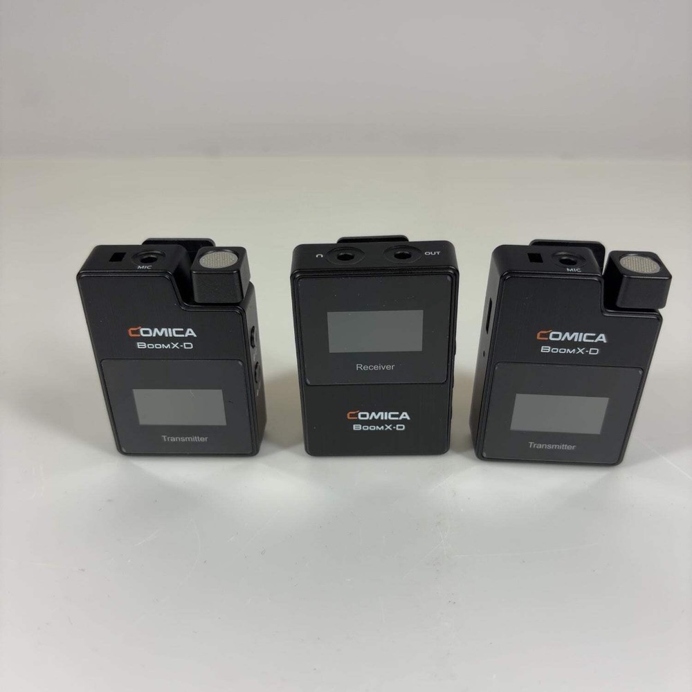 Comica Boom X-D Transmitter and Receiver microphone system BOOMX-D