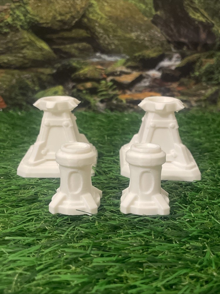 Warhammer DnD Compatible Terrain BUNDLE White Unpainted