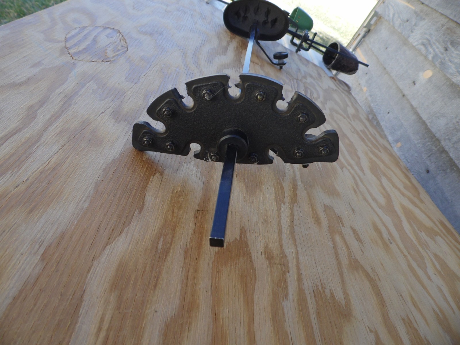 four vintage bowquivers,Asbell, Bighorn etc