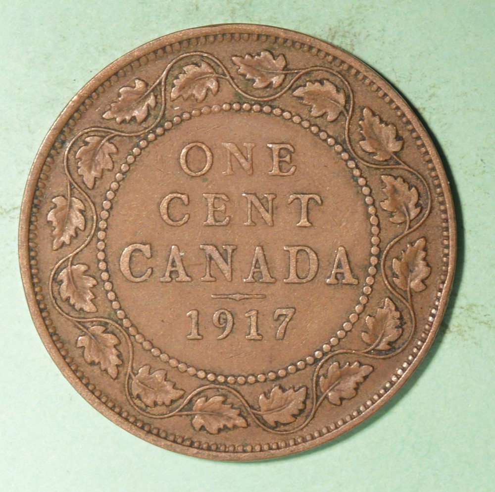 1917 - Canada Large Cent  - INV# X-231