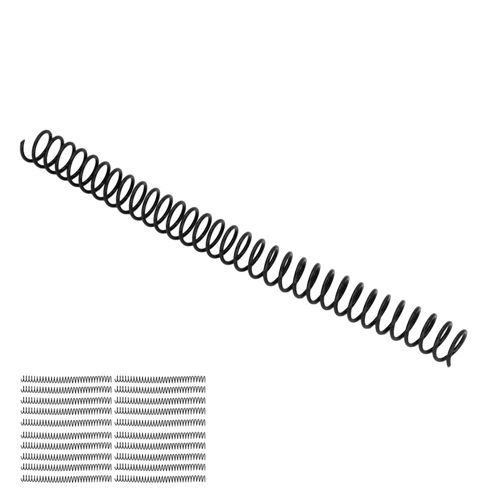 20Pcs Plastic Spiral Binding Coils Durable Convenient For Office Students Use