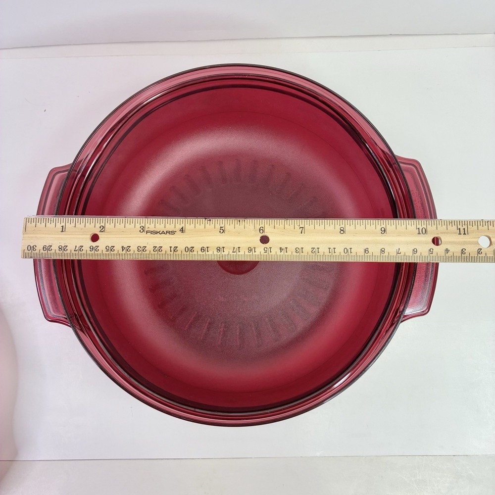 4 pc Tupperware Microwave Stack Cooker/Steamer Cranberry USA VTG *READ*