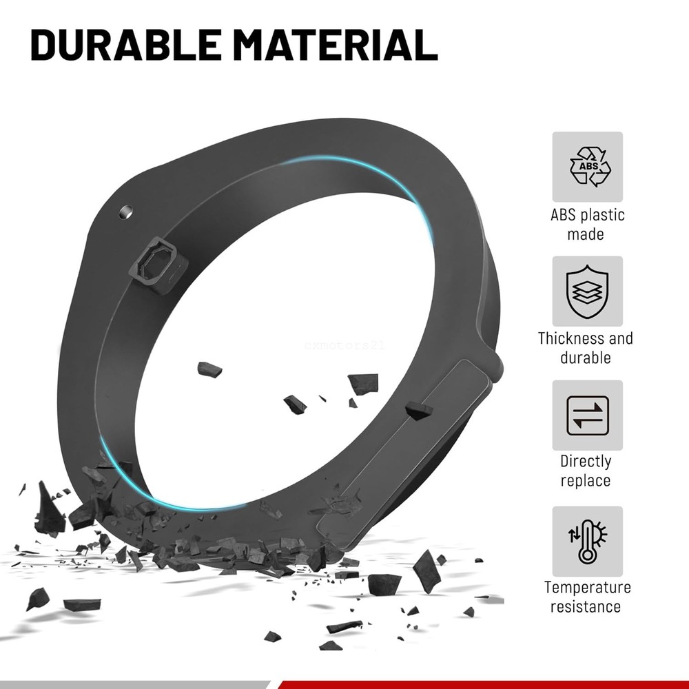 6.5'' Speaker Adapter Spacer Ring w/ Wiring Harness for GMC Sierra Yukon Envoy