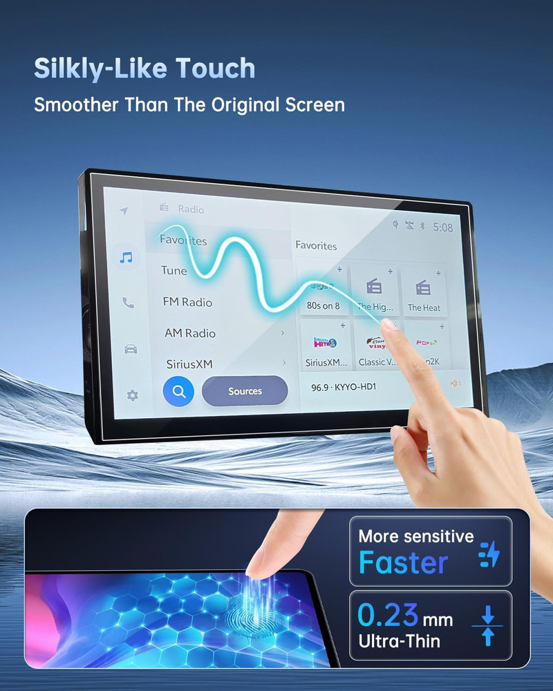 2022-26 Tundra 2023-26 Sequoia 14" Screen Protector–Compatible Replacement