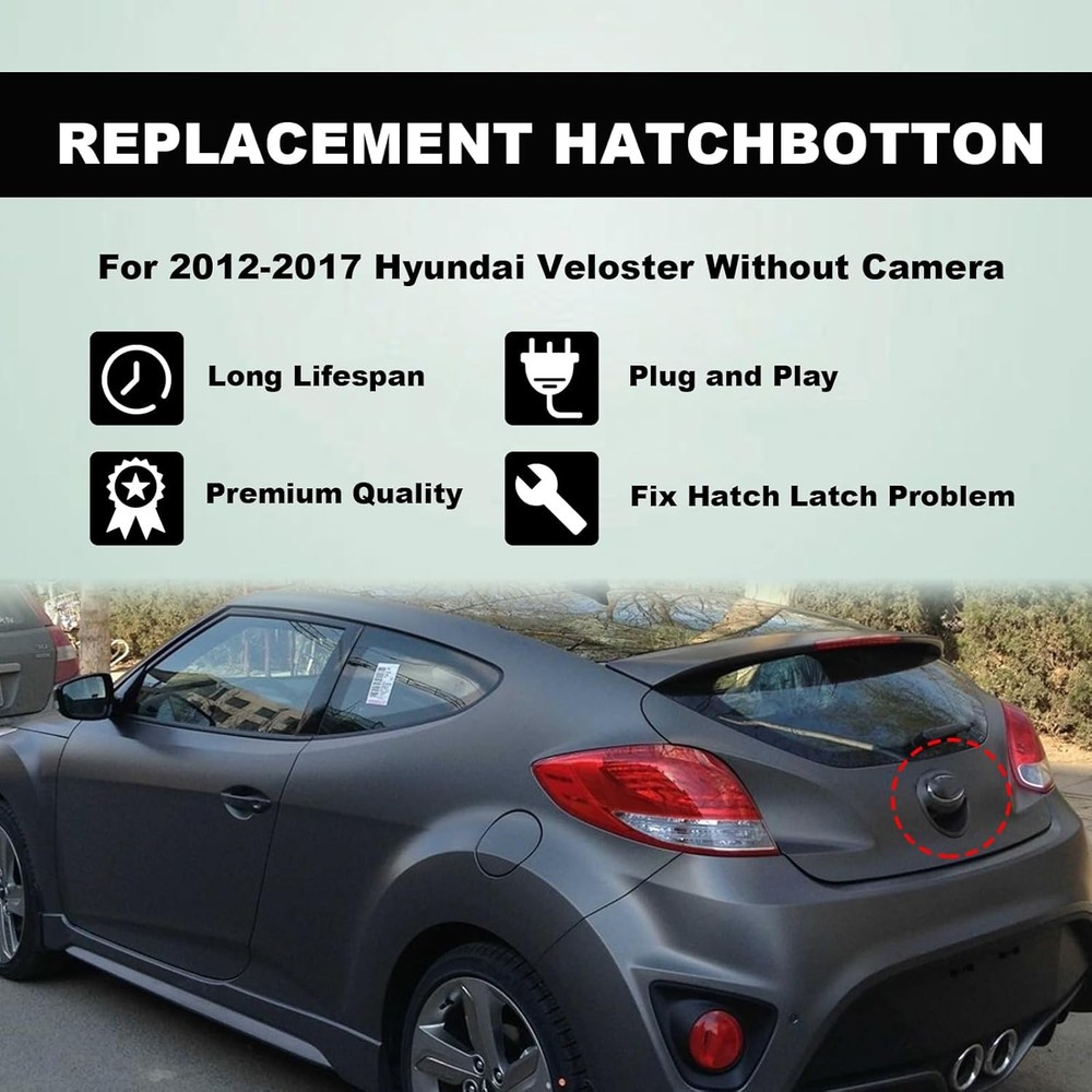 Release Button Trunk Latch Rear Back Hatch 81260-2v000 Hatch Button